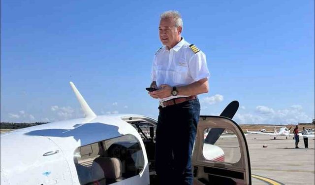 Pilotun son paylaşımı, "Uçağın kanadında değil, hayallerin tam ortasındayım" oldu