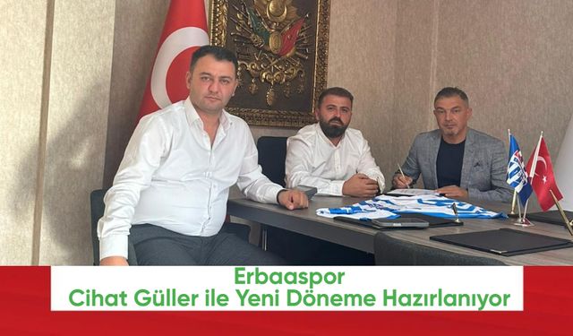 Erbaaspor, Cihat Güller ile Yeni Döneme Hazırlanıyor