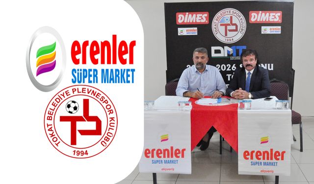 Erenler Süpermarket'ten Plevnespor’a Destek