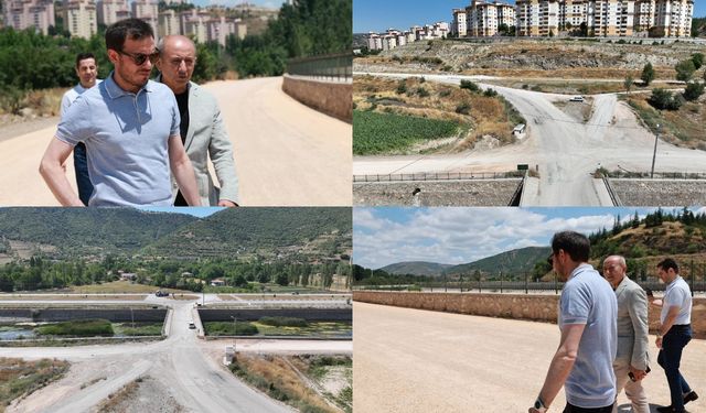 Tokat’ta Alternatif Bağlantı Yolu Yapımı Sürüyor