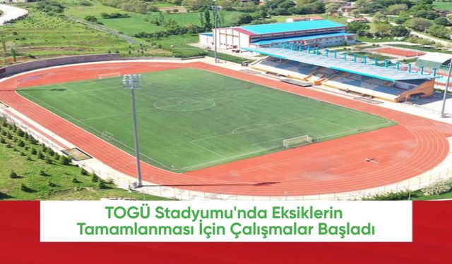 Stadyumda Eksiklerin Tamamlanması İçin Çalışmalar Başladı