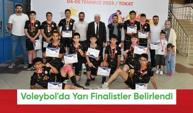 Voleybol'da Yarı Finalistler Belirlendi