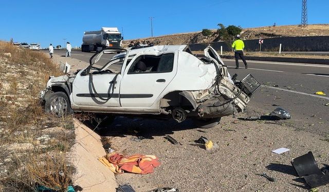 Bayburt’ta trafik kazası: 1 ölü