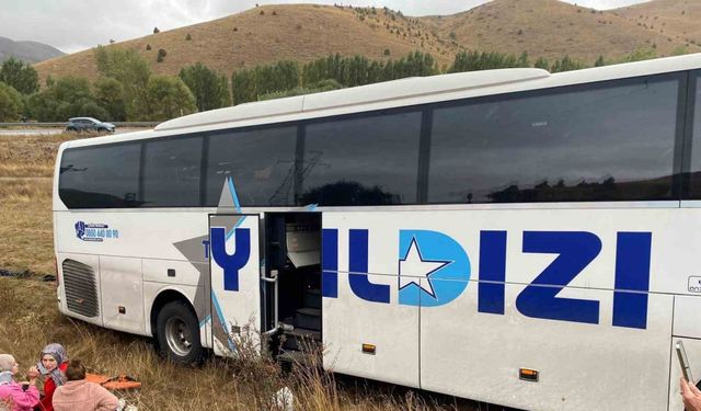 Sivas’ta otobüs kazası, çok sayıda yaralı