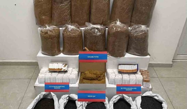 Yozgat’ta bin 340 adet makaron ele geçirildi