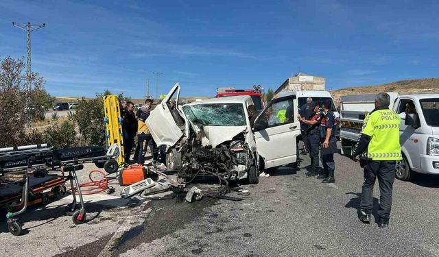 Yozgat’ta trafik kazası: 5 yaralı