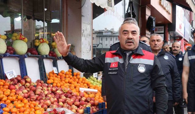 Zabıta ekipleri denetimlerini aralıksız sürdürüyor