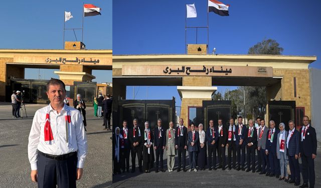 AK Partili Arslan Sınır Kapısı'nda: "Gazze'de Soykırım Yapılıyor"