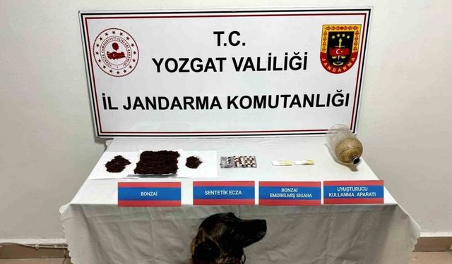 Arama yapılan evde uyuşturucu madde ele geçirildi