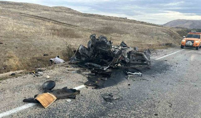 Bayburt’ta trafik kazası: 1 ölü
