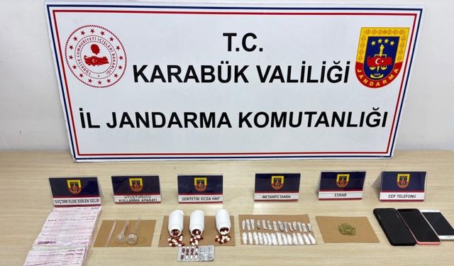 Karabük’te jandarmadan uyuşturucu operasyonu: 2 kişi gözaltına alındı
