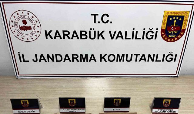 Karabük’te uyuşturucu operasyonu: 5 gözaltı