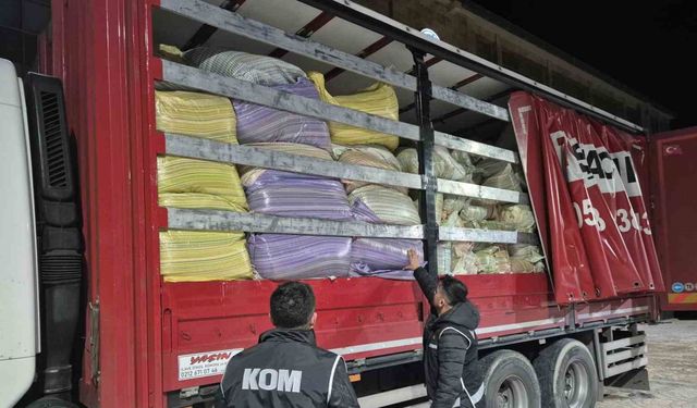 Kırşehir’de 5 ton kaçak tütün ele geçirildi