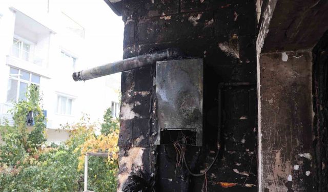 Komşunun dikkati, faciayı önledi