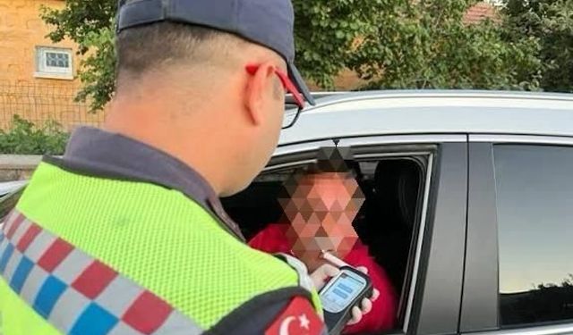 Yozgat’ta alkollü sürücüye 9 bin lira ceza uygulandı