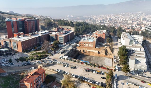 TOGÜ Hastanesi’ne 500 Araçlık Katlı Otopark İçin Temel Atma Töreni Düzenlendi