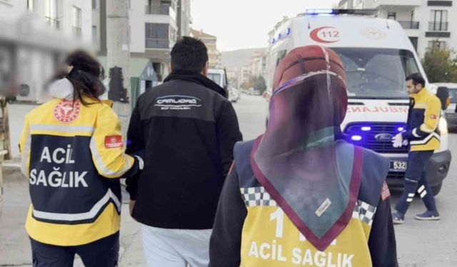 Aksaray'da kamyonet ile otomobil çarpıştı: 1 yaralı