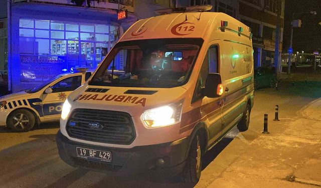 Çorum'da bıçaklı kavga: 2 yaralı