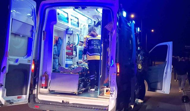 Çorum'da motosiklet kazası: 2 yaralı