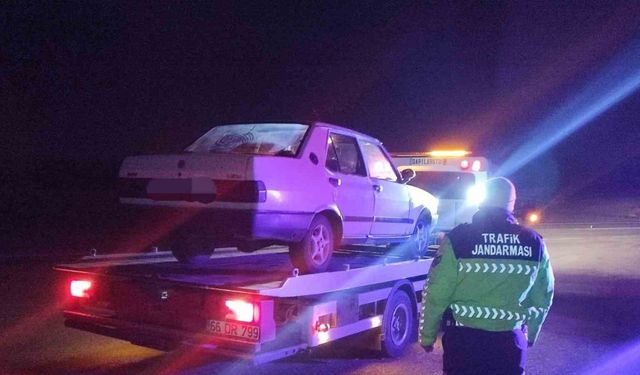 Ehliyetsiz alkollü sürücüye 45 bin lira ceza kesildi