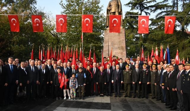 Gazi Mustafa Kemal Atatürk’ün vefatının 87. yıl dönümü etkinlikleri