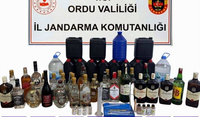 Jandarmadan yılbaşı öncesi sahte alkol denetimi