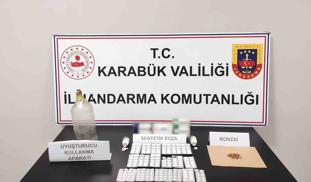 Karabük'te uyuşturucu operasyonu: 1 gözaltı