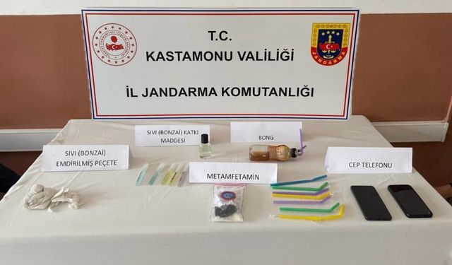Kastamonu'da uyuşturucu operasyonunda 6 şüpheli gözaltına alındı