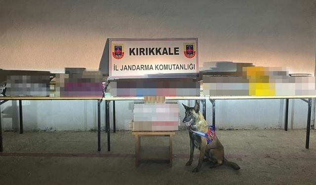 Kırıkkale'de 1 buçuk milyon liralık kaçak ürün ele geçirildi