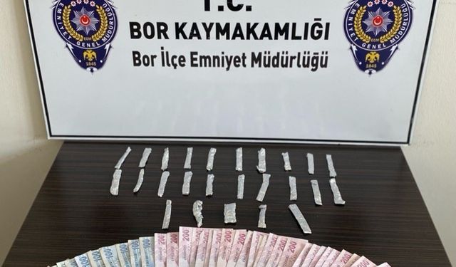 Niğde’de uyuşturucu operasyonu: 1 tutuklama
