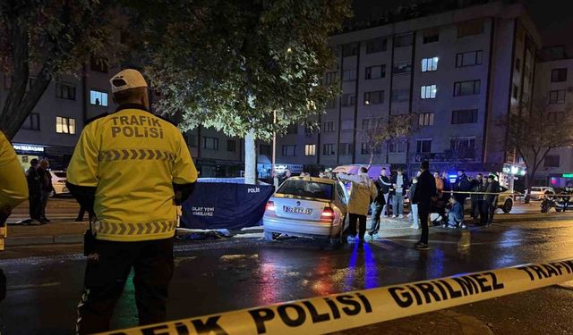 Otomobilin çarptığı yaya hayatını kaybetti
