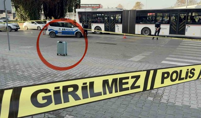 Samsun'da şüpheli valiz paniği