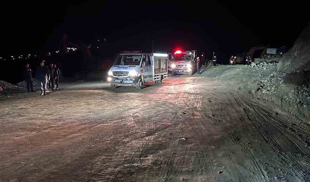 Sivas'ta maden ocağında göçük: 1 işçiyi kurtarma çalışmaları sürüyor