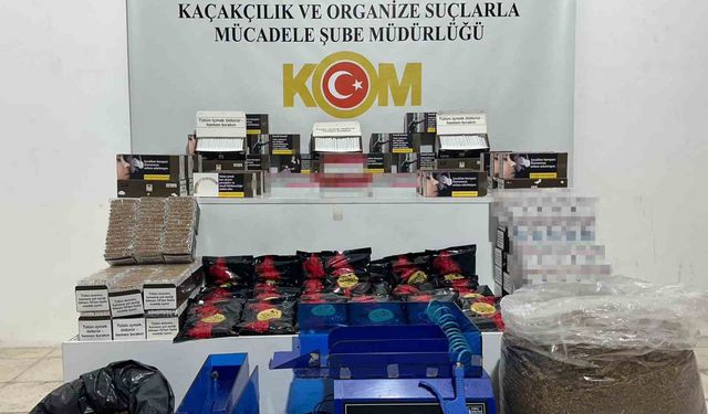 Tütün operasyonunda 6 şüpheliye işlem yapıldı