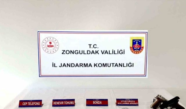 Zonguldak’ta jandarmadan üç ayrı narkotik operasyonu, 3 şüpheli yakalandı
