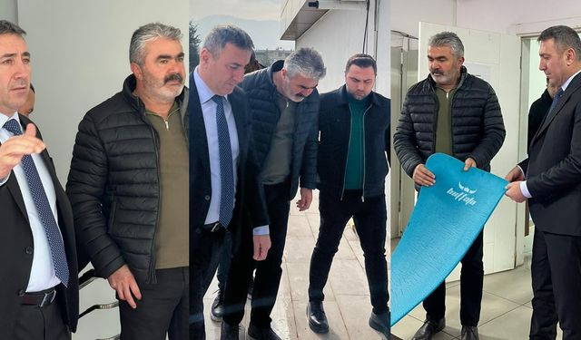 Bozdemir Spor Tesislerinde İncelemelerde Bulundu