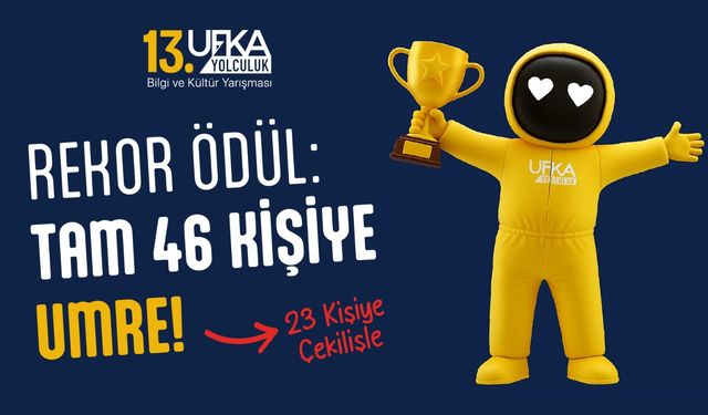 Ufka Yolculuk’ta Rekor Ödül: Tam 46 Kişiye Umre!