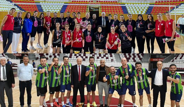 5 Gün Süren Voleybol Şöleninde Kupalar Sahibini Buldu