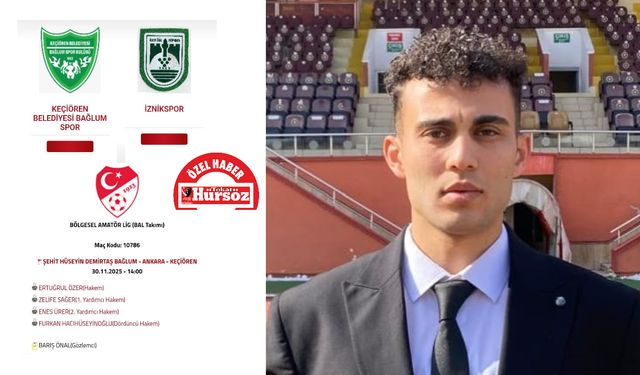 BAL 5. Grup’ta Haftanın Hakemi Tokat’tan: “Ertuğrul Özer”