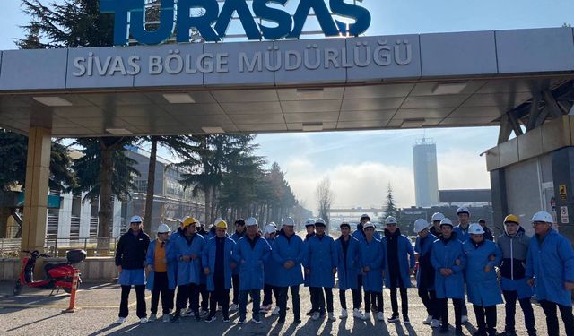 Tokat MTA Öğrencileri TÜRASAŞ’ta Sektörü İnceledi