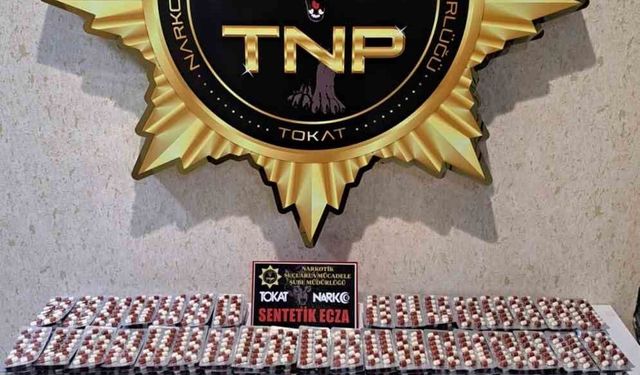 4 bin sentetik hapla yakalanan zanlı tutuklandı