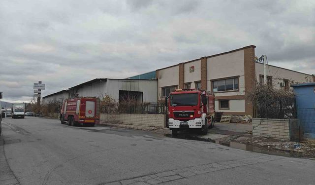 Kayseri'de korkutan yangın