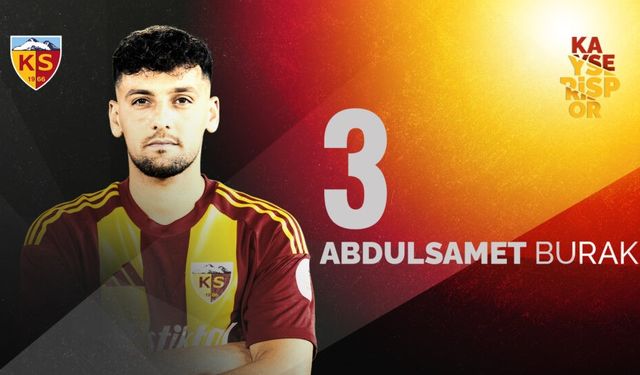 Kayserispor'lu Abdulsamet Burak gözaltına alındı