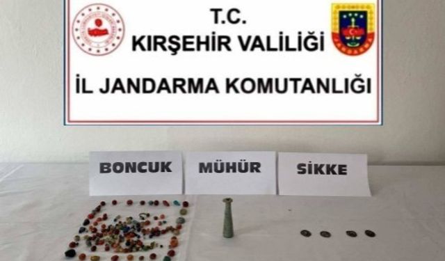 Kırşehir'de 'Anadolu Mirası' operasyonu: Çok sayıda tarihi eser ele geçirildi