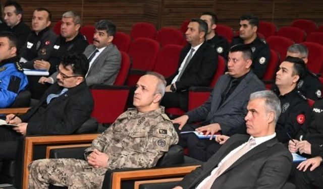 Kırşehir'in güvenliği değerlendirildi