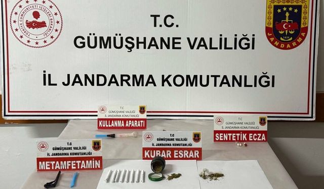 Kocaeli'den Gümüşhane'ye uzanan zehir hattı jandarmaya takıldı