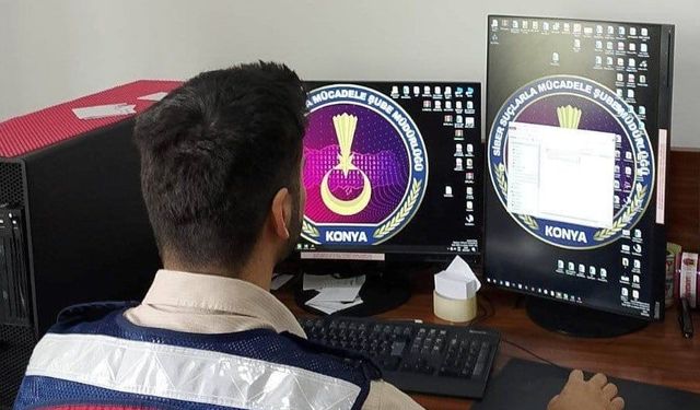 Konya'da jandarmadan sanal devriye: Son 1 ayda 2 bin 920 hesap hakkında işlem yapıldı