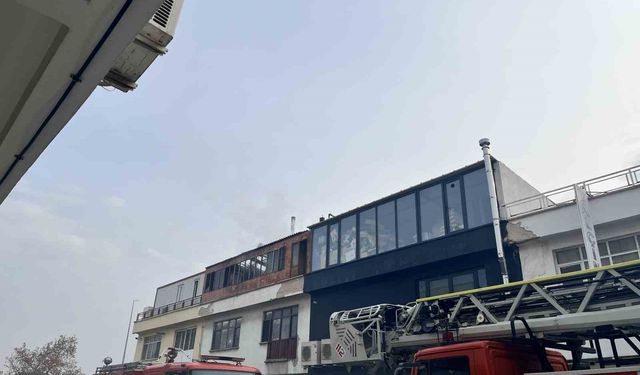 Konya'da şeker imalathanesinin kazan dairesinde yangın paniği