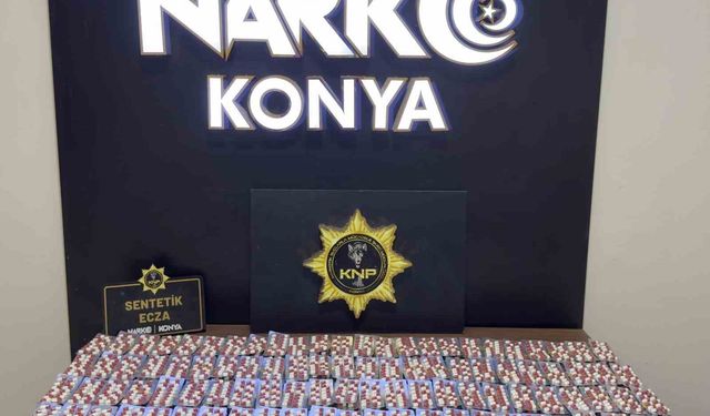 Konya'da uyuşturucu operasyonları: 76 tutuklama