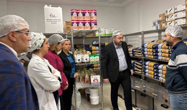 Öğrenci yurtlarında bulunan kantin, mutfak ve lokantalar denetlendi